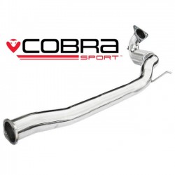 SE10 Cobra Sport Seat Leon Cupra R (1M-Mk1) 2002-05 Front Pipe  De-cat (2.5" Bore), Cobra Sport, SE10